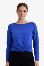 guido-maria-kretschmer-bluzka-damska-gmk-0923-01618-niebieska-crop-top