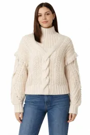 guido-maria-kretschmer-sweter-damski-kremowy-cieply-welniany-modny