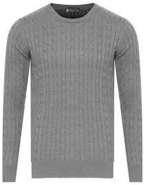 sweter-meski-warkocz-1-szary-bawelniany-klasyczny-elegancki-swiateczny
