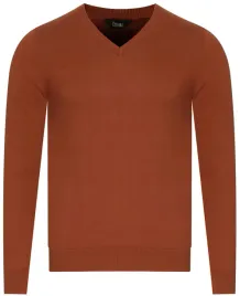 espada-sweter-meski-60000vy-s4-brazowy-klasyczny-bawelniany-elegancki