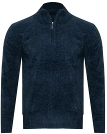 sweter-meski-polgolf-s8682-granatowy-klasyczny-bawelniany-prezent-na-swieta