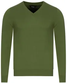espada-sweter-meski-60000vy-s4-zielony-klasyczny-v-neck-wygodny-prezent