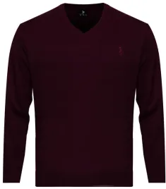 sweter-meski-v-3010-bordowy-serek-klasyczny-elegancki-welniany-prezent