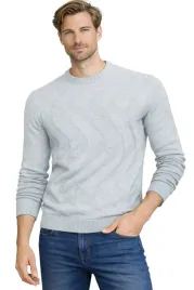 sweter-meski-ws7115-jasnoszary-welniany-cieply-wygodny-okragly-dekolt