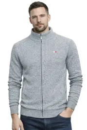 sweter-meski-s8155-szary-cieply-rozpinany-za-zamek-ocieplany-polgolf