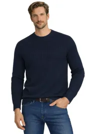 jackandjones-sweter-meski-12286611-bawelniany-granatowy-wygodny-modny