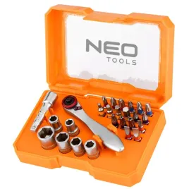 neo-tools-zestaw-bitow-26-sztuk-grzechotka-s2-25mm-ph-pz-sl-hex-56-604