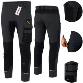 elastyczne-spodnie-robocze-meskie-bhp-stretch-mocne-ochronne-spandex-szare
