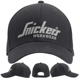 czapka-z-daszkiem-meska-do-pracy-bejsbolowka-snickers-9041-truckerka-czarna