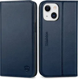 shieldon-naturalne-etui-skorzane-do-iphone-14-13-stojak-portfel-granatowy