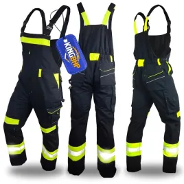 odblaskowe-spodnie-robocze-ogrodniczki-classic-vis-ostrzegawcze-odblaski