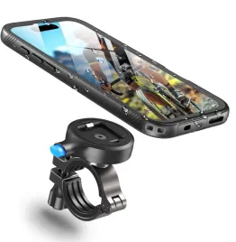 cozycase-uchwyt-rowerowy-etui-wodoodporne-360-do-iphone-15-plus-szare