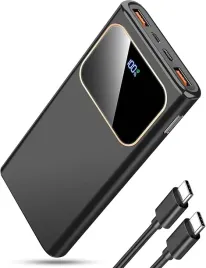 coucur-dy-201-powerbank-10000mah-2x-usb-usb-c-qc-4-0-pd3-0-225w-lcd-czarny
