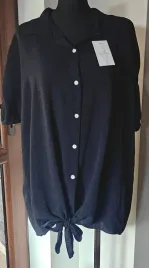 bluzka-damska-elegancka-z-rekawem-3-4-koszulowa