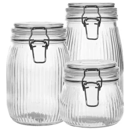 3x-sloik-z-klipsem-sloj-szklany-500-950-1450ml-klamra-pojemnik-hermetyczny