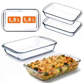 2x-naczynie-zaroodporne-male-15l-prostokatne-szklane-zapiekania-piekarnika