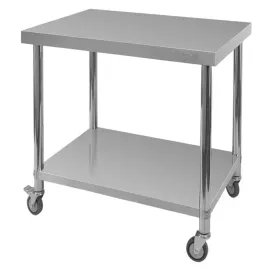 stol-ze-stali-nierdzewnej-blat-gastronomiczny-na-kolkach-z-polka-80x60-cm