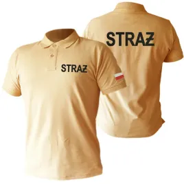 polo-piaskowe-haft-straz-z-flagami-na-rekawach