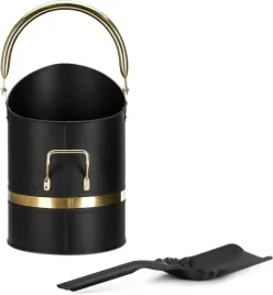 weglarka-na-popiol-do-kominka-paleniska-wiadro-metalowe-z-uchwytem-lopatka