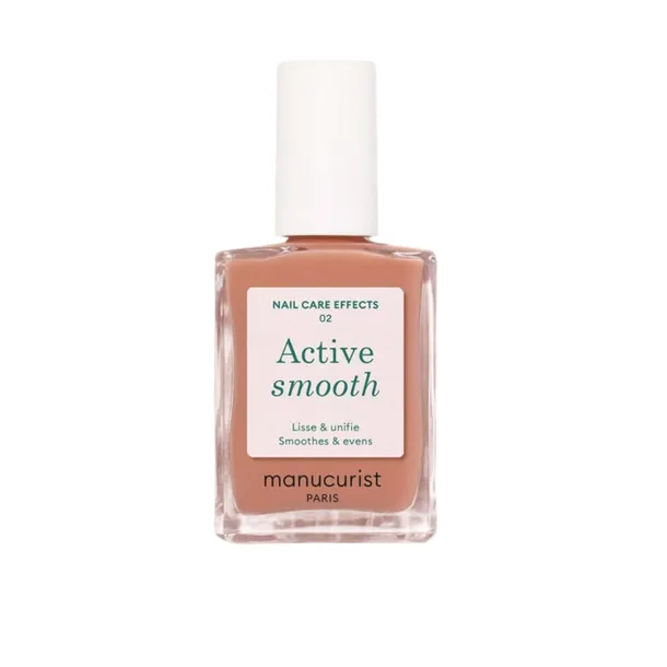 Manucurist Active Smooth 02 Lakier Odżywka CC Wygładzający Golden 15ml