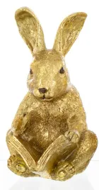 figurka-zajac-czytajacy-ksiazke-zloty-16x9cm-glamour-prezent