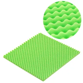mata-akustyczna-fala-50x50-cm-bitmat-pianka-wygluszajaca-jasnozielona-2cm
