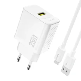 ladowarka-sieciowa-usb-a-z-kablem-usb-a-usb-c-gan-25w-biala-or-697662533
