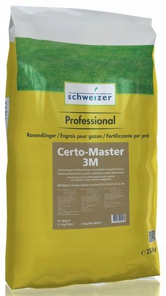 Nawóz Certo - Master 3M Schweizer 25 kg/600-800 m2 (23-5-16)