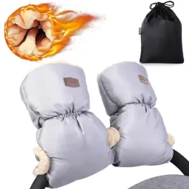 orzbow-ocieplacz-do-wozka-wodoodporny-futro-rekawice-szary