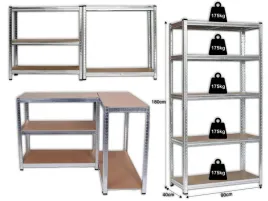 regal-magazynowy-metalowy-gastronomiczny-do-spizarni-kuchni-piwnicy-180x90