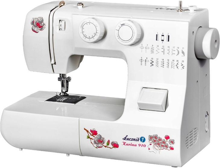 Maszyna do szycia Łucznik 910 Karina domowa mechaniczna prosta w obsłudze