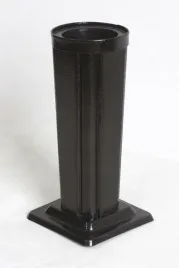 wazon-czarny-czworokatny-nagrobkowy