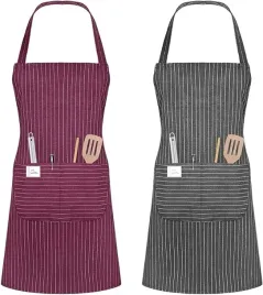 fartuch-kuchenny-regulowany-z-kieszeniami-zestaw