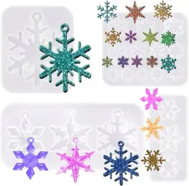 4x-formy-do-zywicy-epoksydowej-odlewu-foremki-silikonowe-swiateczne-zestaw