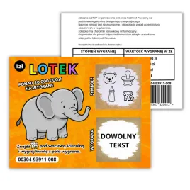 zdrapka-dowolny-tekst-kupon-loteria-los-powiadomienie-o-ciazy-ciaza