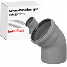 kolano-kanalizacyjne-pcv-wewnetrzne-110-mm-45-stopni-pvc-szare-mocne