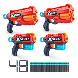 4x-blaster-pistolet-piankowy-kombi-value-pack-48-lotek-xshot-excel-double-6