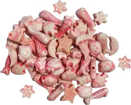 koraliki-akrylowe-rozowe-pastelowe-gwiazdki-mix-wzorow-do-bransole-100-szt