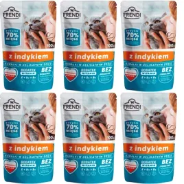 mokra-karma-dla-kota-frendi-kawalki-w-sosie-z-indykiem-6x100g