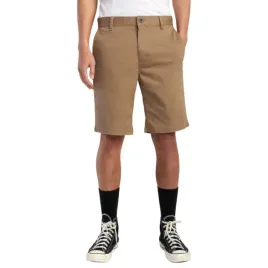 spodenki-meskie-rvca-weekend-stretch-casualowe-krotkie-bezowe-bawelniane