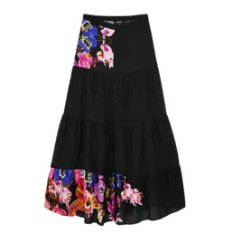 spodnica-damska-desigual-mans-czarna-rozkloszowana-dluga