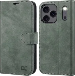 ocase-skorzane-etui-z-klapka-do-iphone-17-pro-portfel-rfid-stojak-zielony