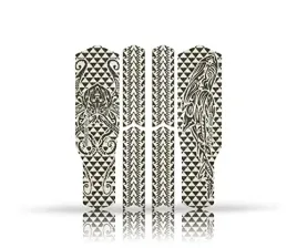 folia-tape-3000-pod-lancuch-maori-riesel-design-schlamm-pe-wielokolorowy