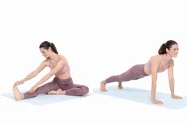 mata-antyposlizgowa-do-cwiczen-innovagoods-182-cm-x-60-cm-jasno-niebieska