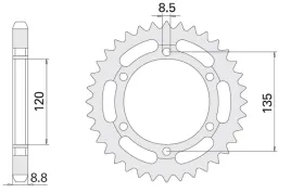 zebatka-tylna-530-45z-yamaha-rd-fz-xj-jtr862-45