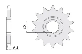 zebatka-przednia-15z-honda-cb-cj-cbx-cm-jtf278-15