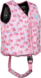 kamizelka-plywacka-dla-dzieci-rozowa-boglia-nauka-plywania-bezpieczenstwo