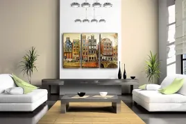 3-panelowy-obraz-plotno-kamienice-amsterdam