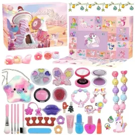 kalendarz-adwentowy-dla-dziewczynki-kosmetyki-makeup-bizuteria-torebka-2024