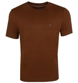 tommy-hilfiger-t-shirt-meski-brazowy-m